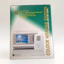 NEW Oregon Scientific Color Weather Forecast Station With Sensor AWS888A