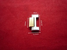 Rotary 20 mm S. Steel Watch Bracelet Strap Extending Link 20mm Silver & Gold