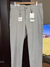 Zara Men's Grey Trousers  size