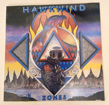 Hawkwind: Zones, Flicknife 1983 LP
