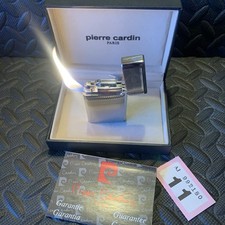 Vintage Working Pierre Cardin Paris Pipe Gas Lighter Boxed VGC Lot 11
