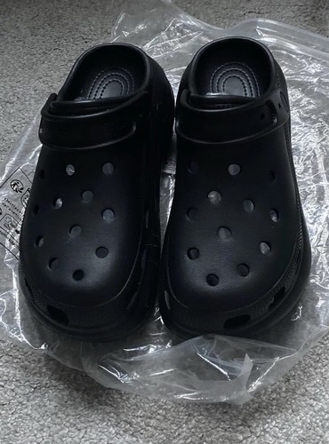 Women size clog black - 4, clog-black