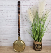 Antique Brass Bed Warmer