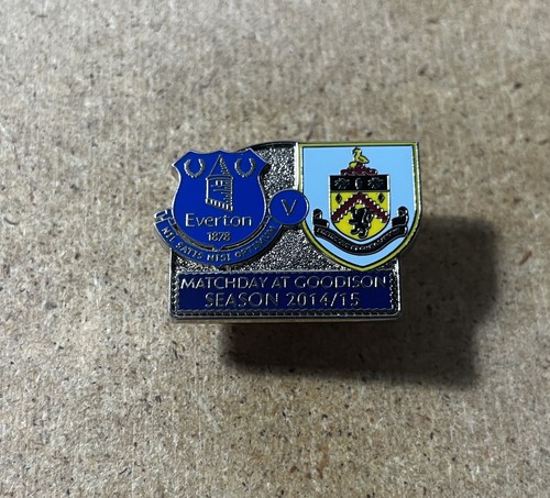 Everton burnley enamel - v,