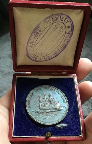 Copper medal superb british - copper,