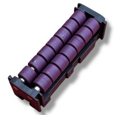 1x MARBETT 568 ROLL TRANSFER PLATE CONVEYOR BELT 85mm wide 25mm long