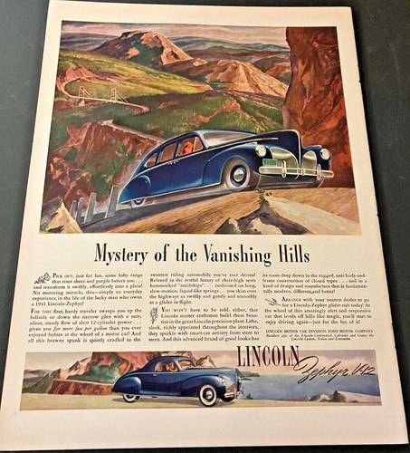 1941 lincoln zephyr - 1941,