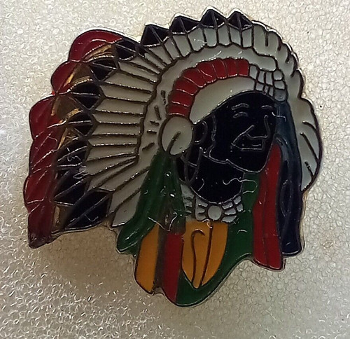 Indian metal motorcycle badge - indian,