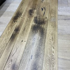 12sq m Oak Distressed Antique Boards Engineered Flooring wide 240mm 150mm 90mm