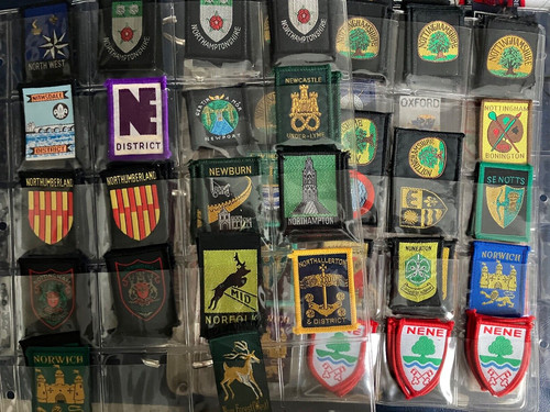 Vintage souvenir woven scouts - souvenir,