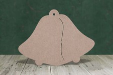 Bell double - 3mm MDF wooden