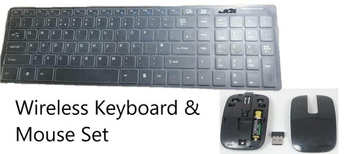 Black wireless keyboard num - wireless, keyboard+num