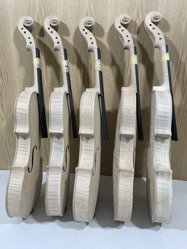 Unfinished violin full - unfinished, 4/4