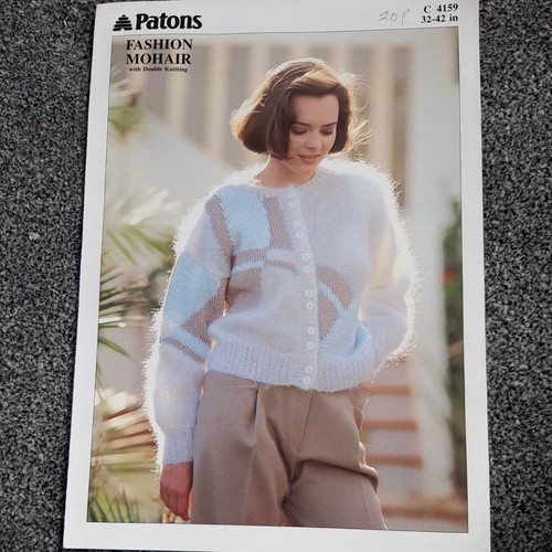 Patons fashion mohair knitting - mohair,