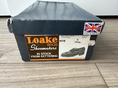 Vintage loake bros - vintage, black