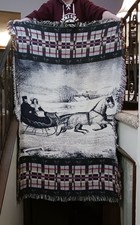 Vintage MWW Throw Blanket