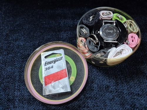 Swap watch works - watch, battery