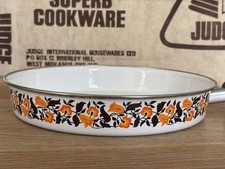 Vintage Retro 70s Judge Enamel