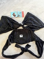 Baby K’Tan Breeze Black Baby Carrier Size Small Excellent Condition