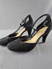 Clarks Dalia Tulip Black Suede