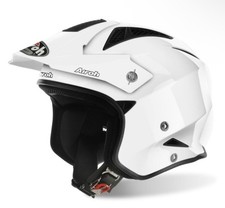 NEW Airoh TRR S Trials Helmet White Open Face Motorcycle SMALL