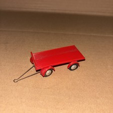Minic Motorway trailer red 