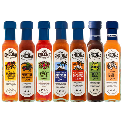 Encona sauce multipack 142ml - sauce,