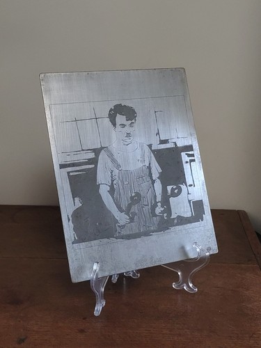 Vintage etched steel - vintage,