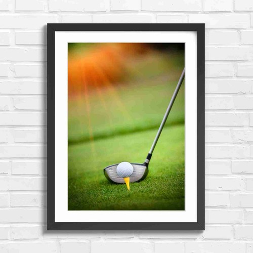 Sports golf club and ball - sports,