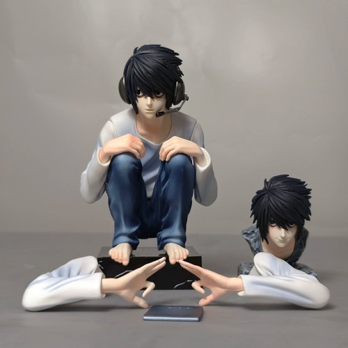 Death note yagami light - death, statue