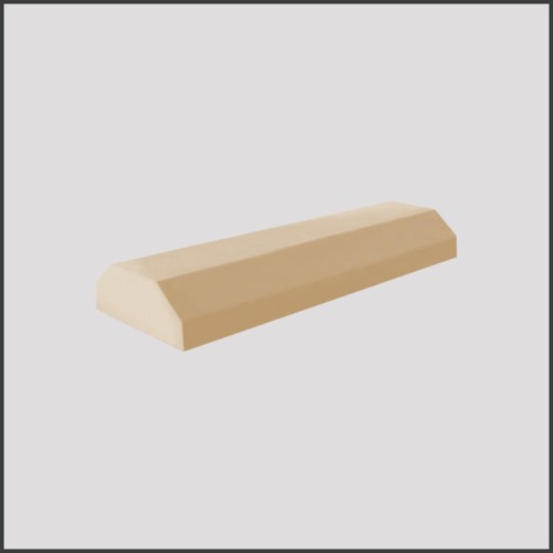Double chamfered wall - double,