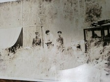 Camping Tent Antique Truck