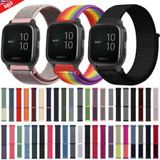 UK Sport Nylon Loop Watch Band Strap For Garmin Venu Sq / Sq Music / Venu 2 Plus
