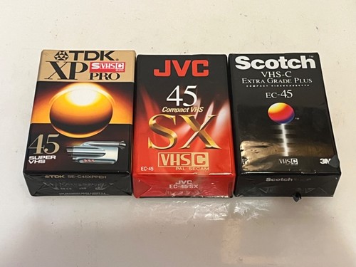 Vhs compact tapes tdk - 45,