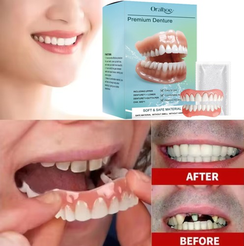Full denture set for men - denture,