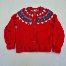 Cardigan 14 16 Red Womens