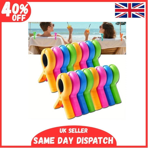 8pcs towel clips clothes pool - 8pcs,
