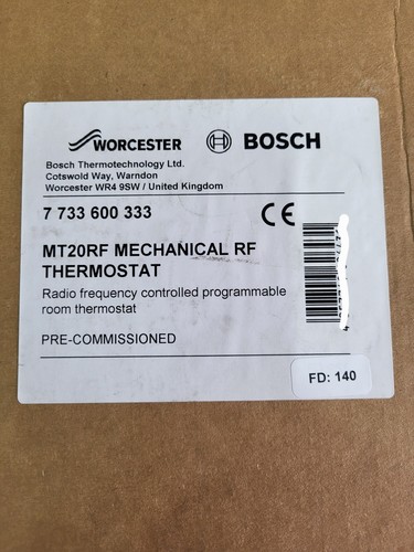 Worcester bosch mt20rf - worcester,