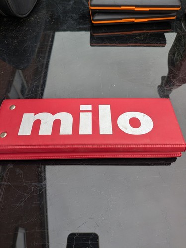 Milo fishing vintage red hook - vintage,