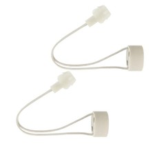 2X GU10 Lamp Holder Socket