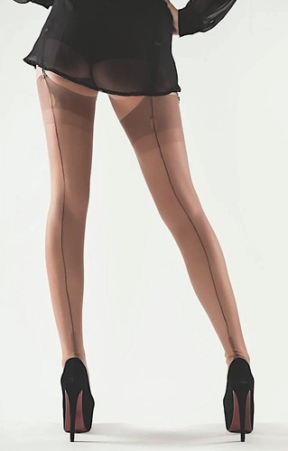 Gio fully fashioned nylons - fashioned,