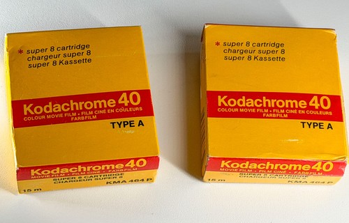 Two rolls kodachrome super - , 40