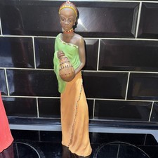 Soul Journeys Ltd Ed. Maasai “Atiya” Joyous Gift Figurine 2002 no. 273 of 3500