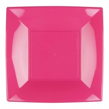 Square Placemats Nice Fuchsia