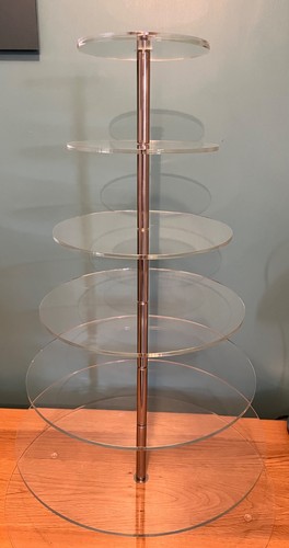 Tier acrylic cupcake stand - tier,
