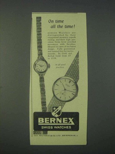 1959 bernex swiss - 1959,
