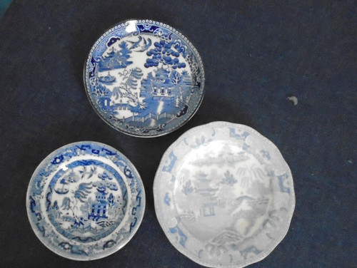 Antique toy childrens blue - antique, and