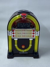 Musical Clocks SoundDesign Jukebox Alarm Clock Classics Hits Collectibles VIDEO