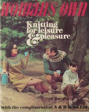 Womans Own Knitting For Leisure & Pleasure Knitting Pattern Booklet 9 Designs