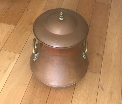 Vintage large copper - vintage, doofpot